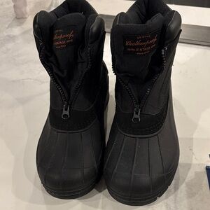 Vintage 1946 Black Weatherproof Boots